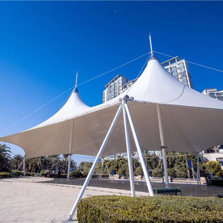 阿合奇县膜结构景观棚