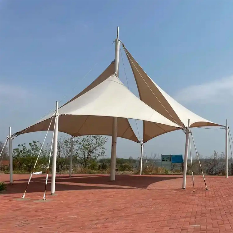 阿合奇县膜结构景观棚