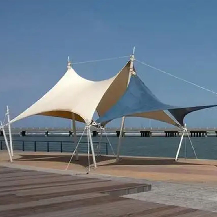 阿合奇县膜结构景观棚