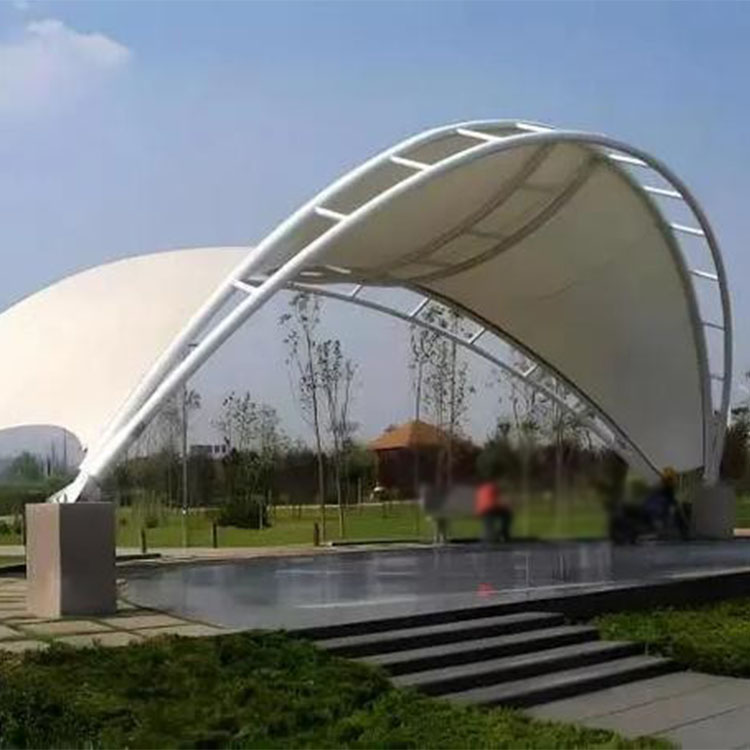 阿合奇县膜结构景观棚