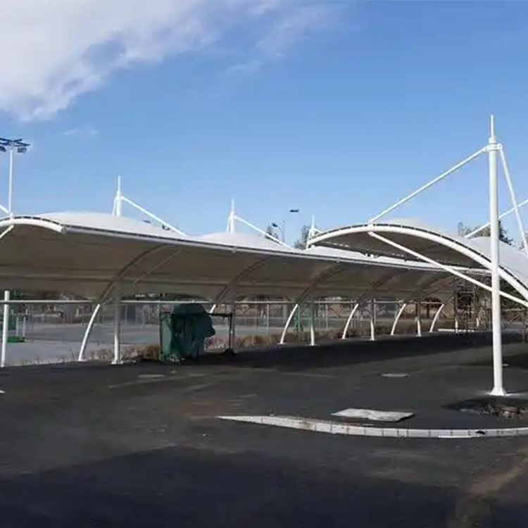 阿合奇县膜结构电动车棚