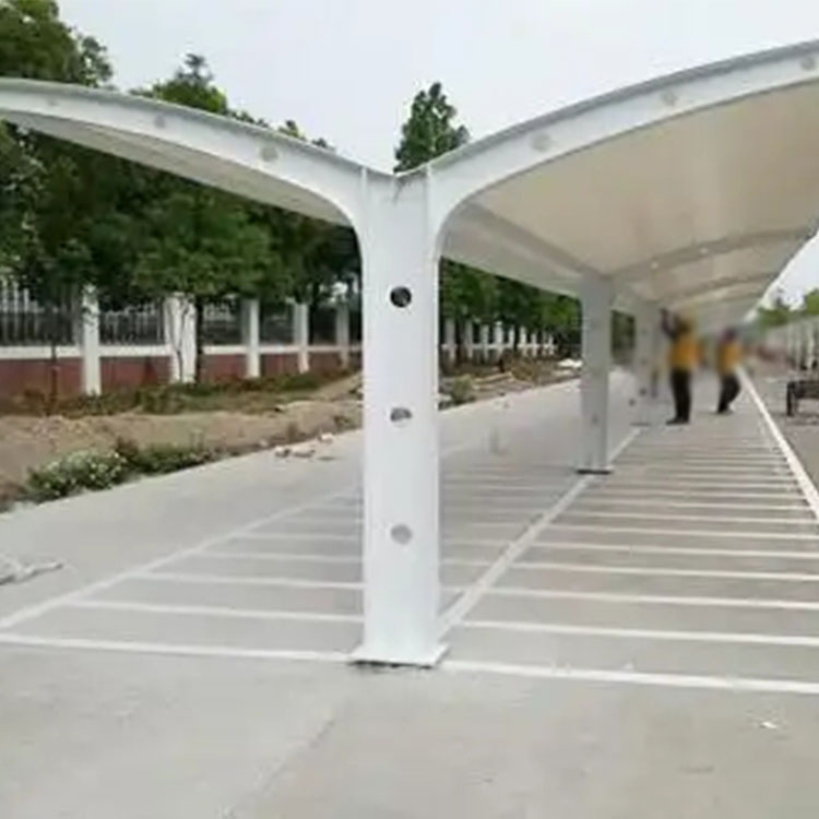 阿合奇县膜结构电动车棚